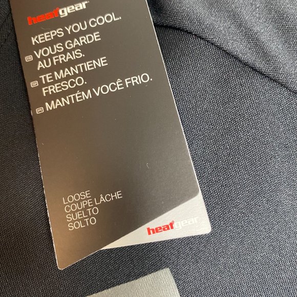 🌿Sale🌿 Under Armour Velocity Graphic Black Logo T Shirt Men Size L 1351777 001 - Picture 5 of 7